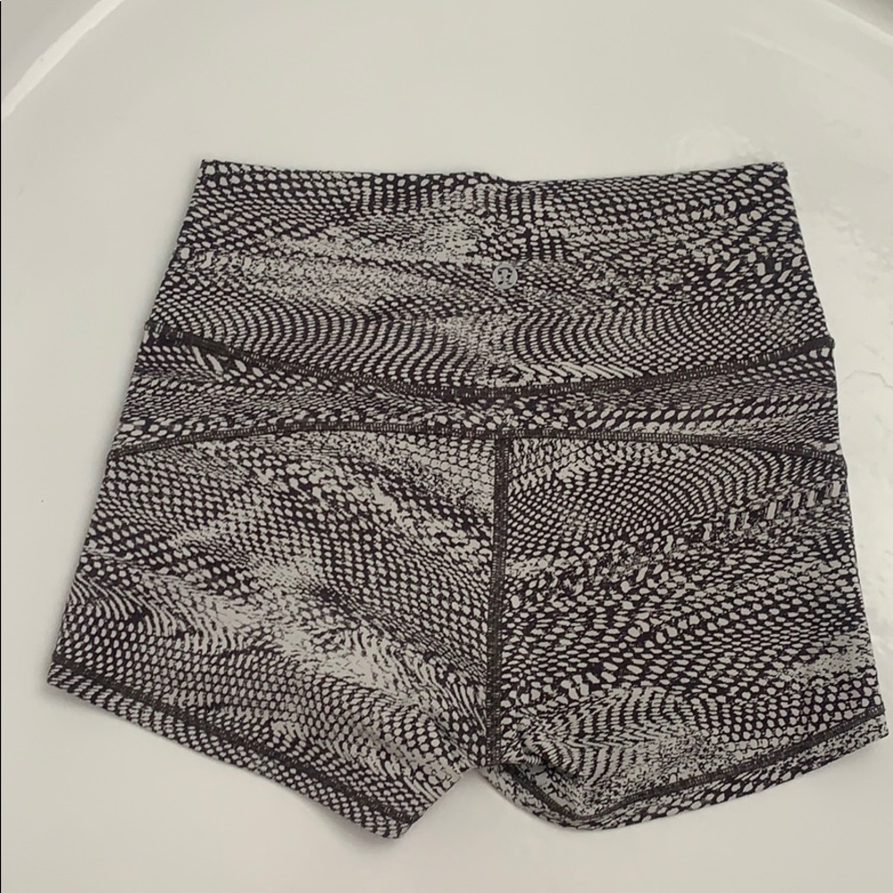 Lululemon in movement shorts